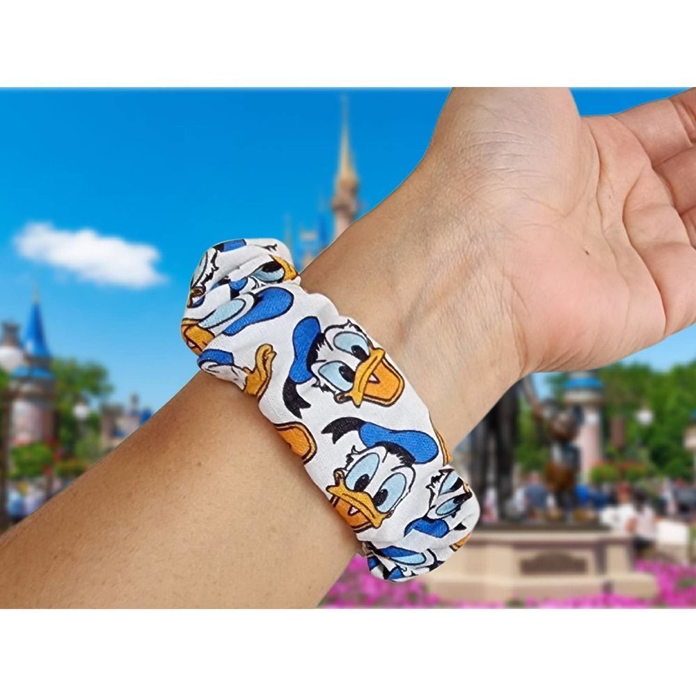 Disney Donald Duck Scrunchies Watch Band for Apple Watch 38 40 41mm